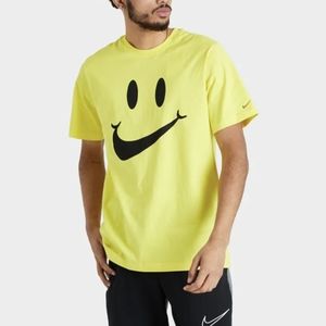 Nike Sportswear Smile T-shirt Yellow Strike / Black